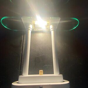 80's Retro Bankers Lamp Postmodern Robert Sonneman George Kovacs Memphi Style